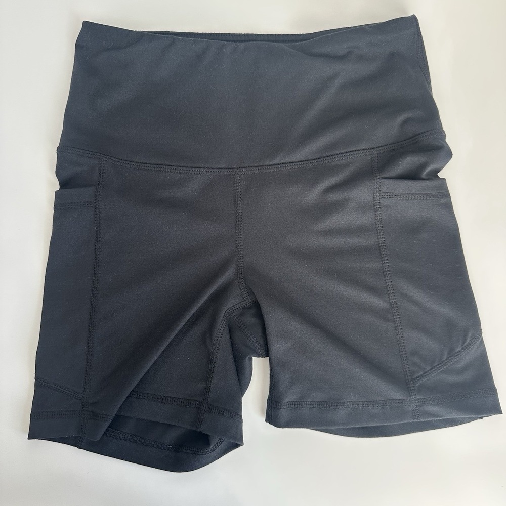 Women's Athletic Biker Shorts Lot Size S Velocity LegEnd Ebb & Flow 3pc Black